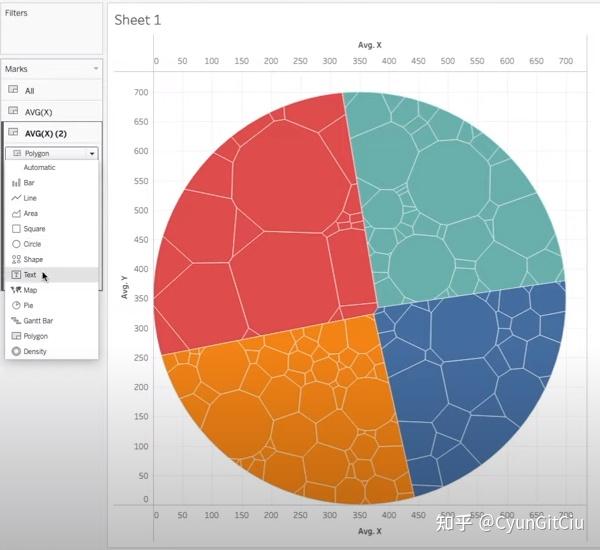 Tableau | 圆形维诺图 (Voronoi Diagram) - 知乎