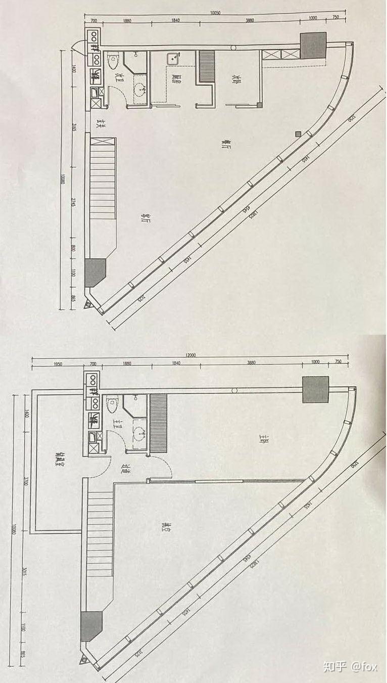 三角形loft公寓