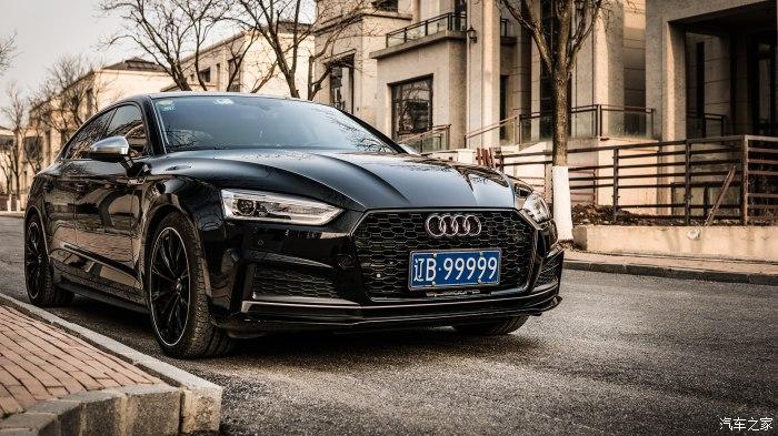 开往春天的汽车包子铺搭讪奥迪a5黑武士车主进行约拍