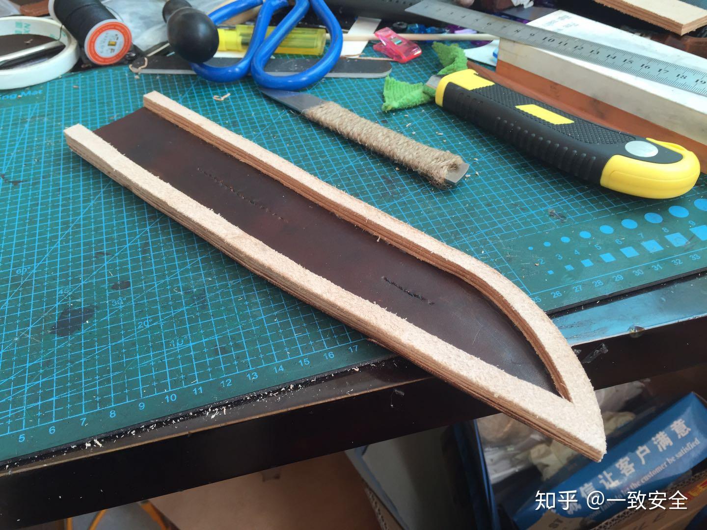 手工皮具论刀套的诞生