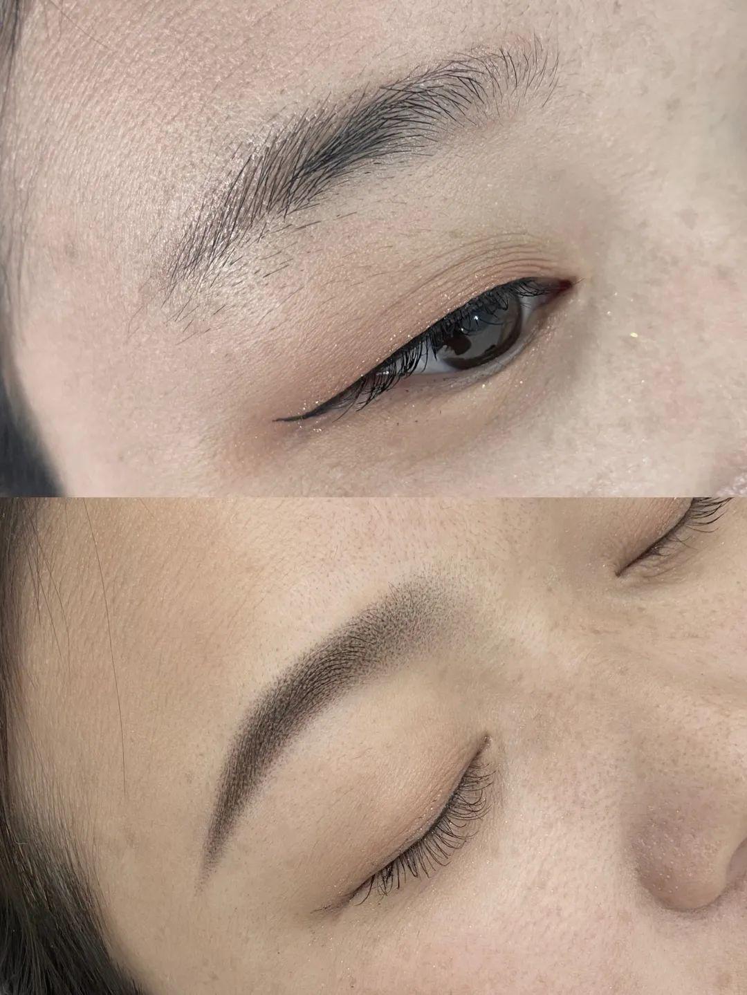 纹眉文案