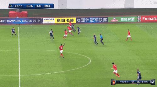 2019 赛季亚冠小组赛塔利斯卡梅开恒大 4:0 轻