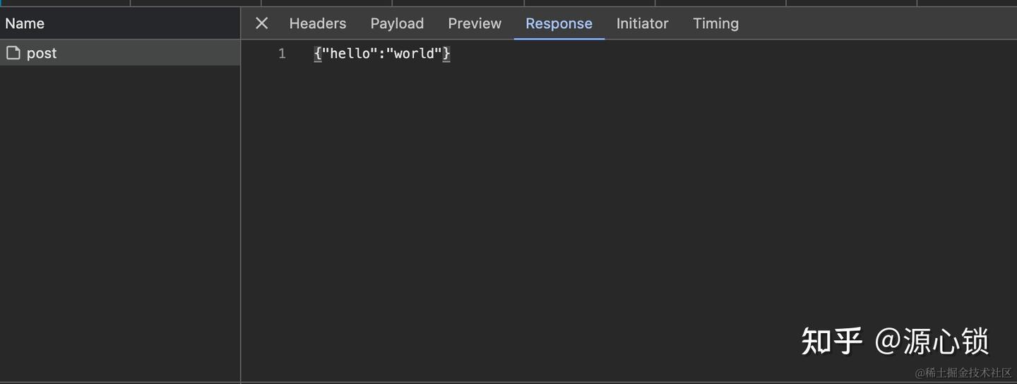 CDP篇: 用 Chrome devtools 的 network 标签页调试 node 请求 - 知乎