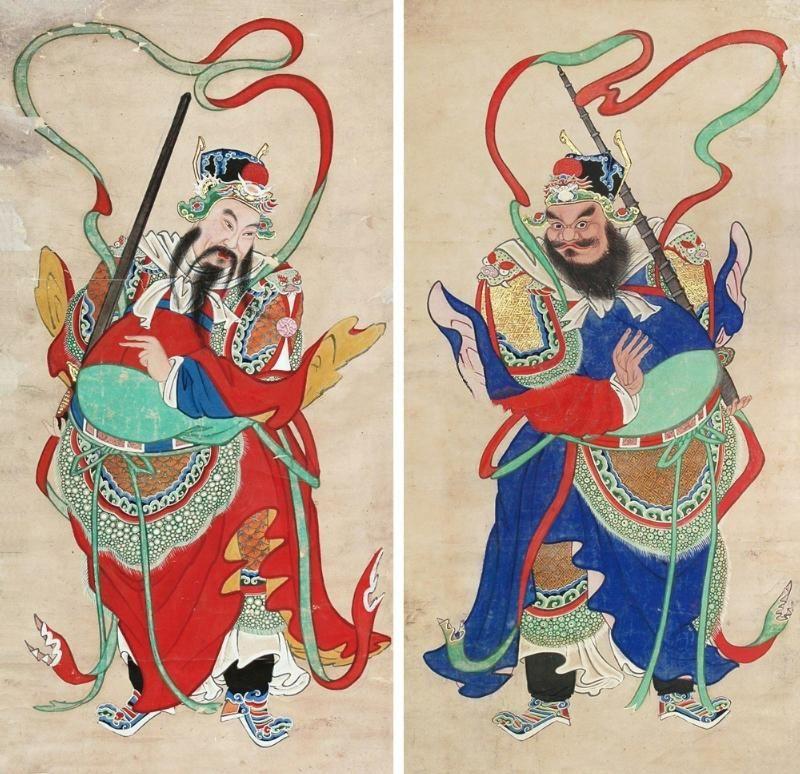 过年时,供奉的门神有哪些? - 知乎