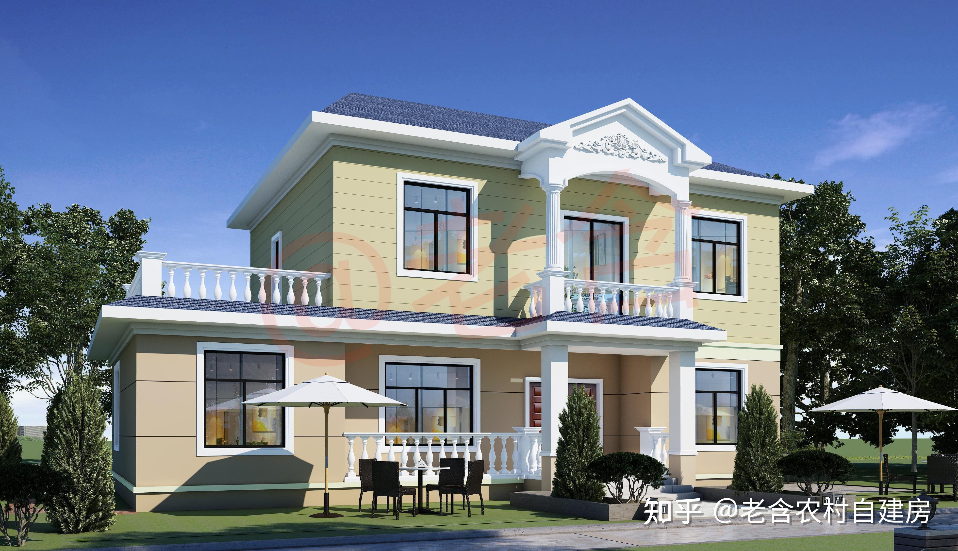 20万室内布局结构设计:一层平面图:二层平面图:看完这两套别墅图纸