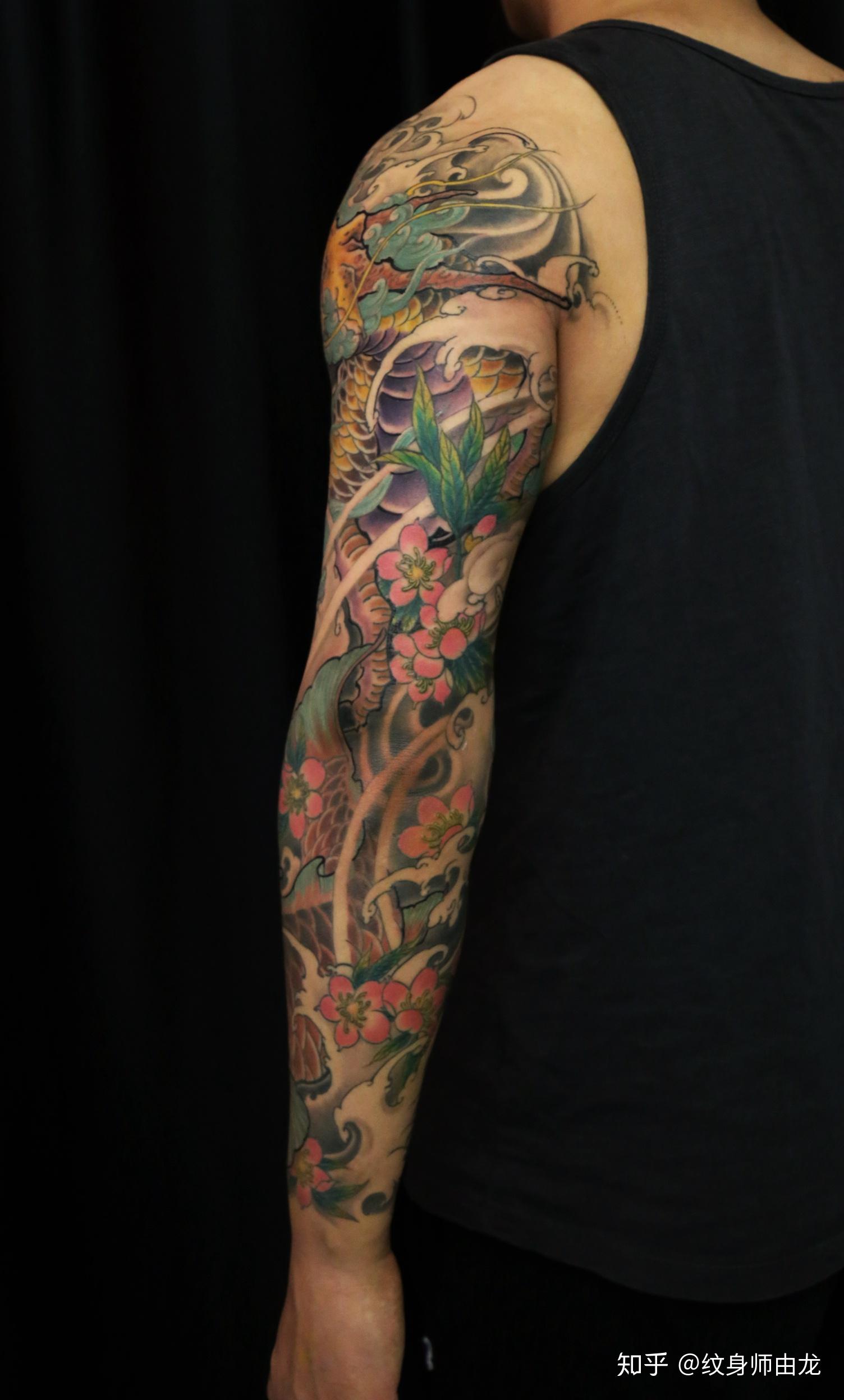 上海纹身由龙刺青作品花臂麒麟纹身麒麟纹身设计纹麒麟好看吗