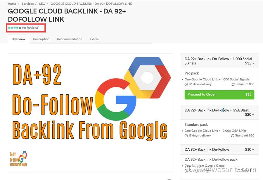 1. 那些靠谷歌云外链赚钱的gigs