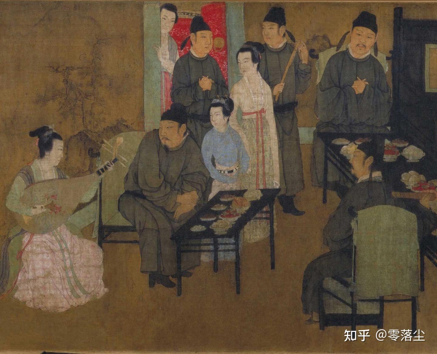 闲话丹青》--韩熙载夜宴图- 知乎
