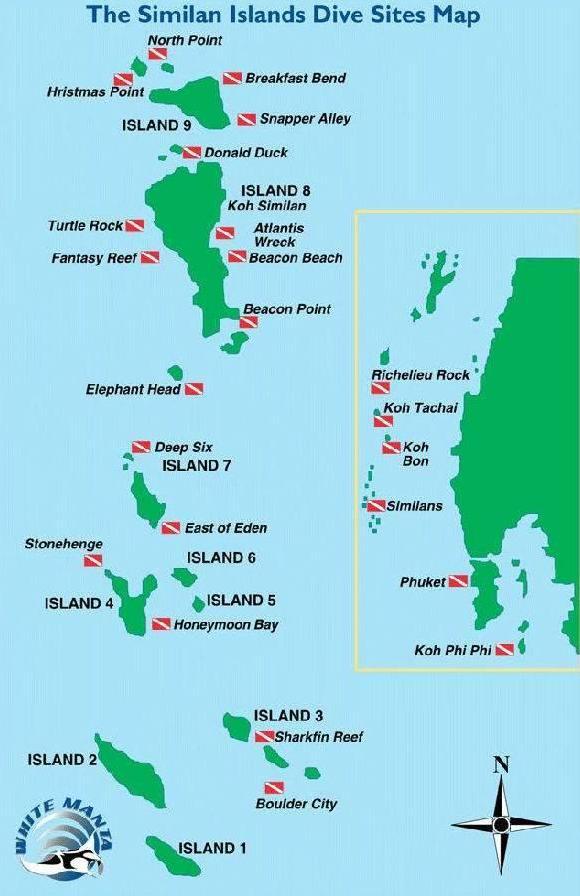 4号岛可以说是斯米兰群岛的游客中心,有卫生间,餐厅和信号,大家可以在