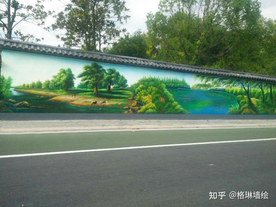 高速路口墙绘多少钱一平