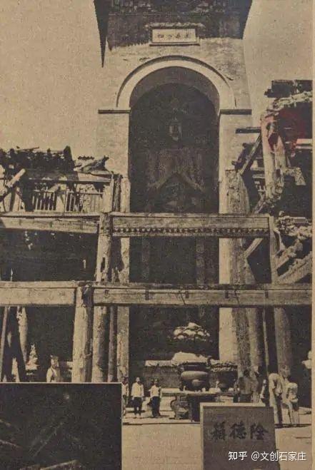 竹林墨客:石家庄老照片之正定隆兴寺