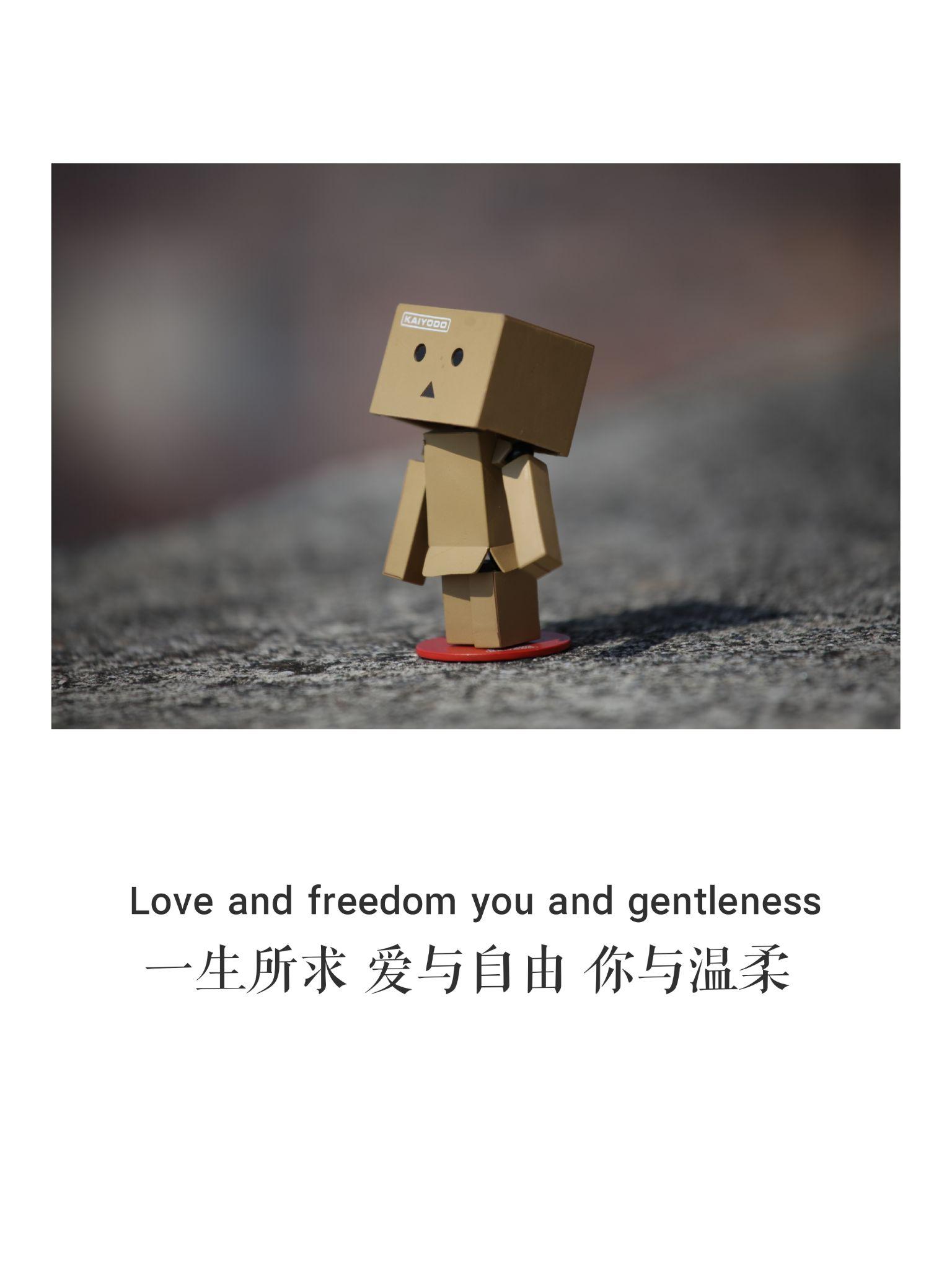 一生所求 爱与自由 你与温柔.