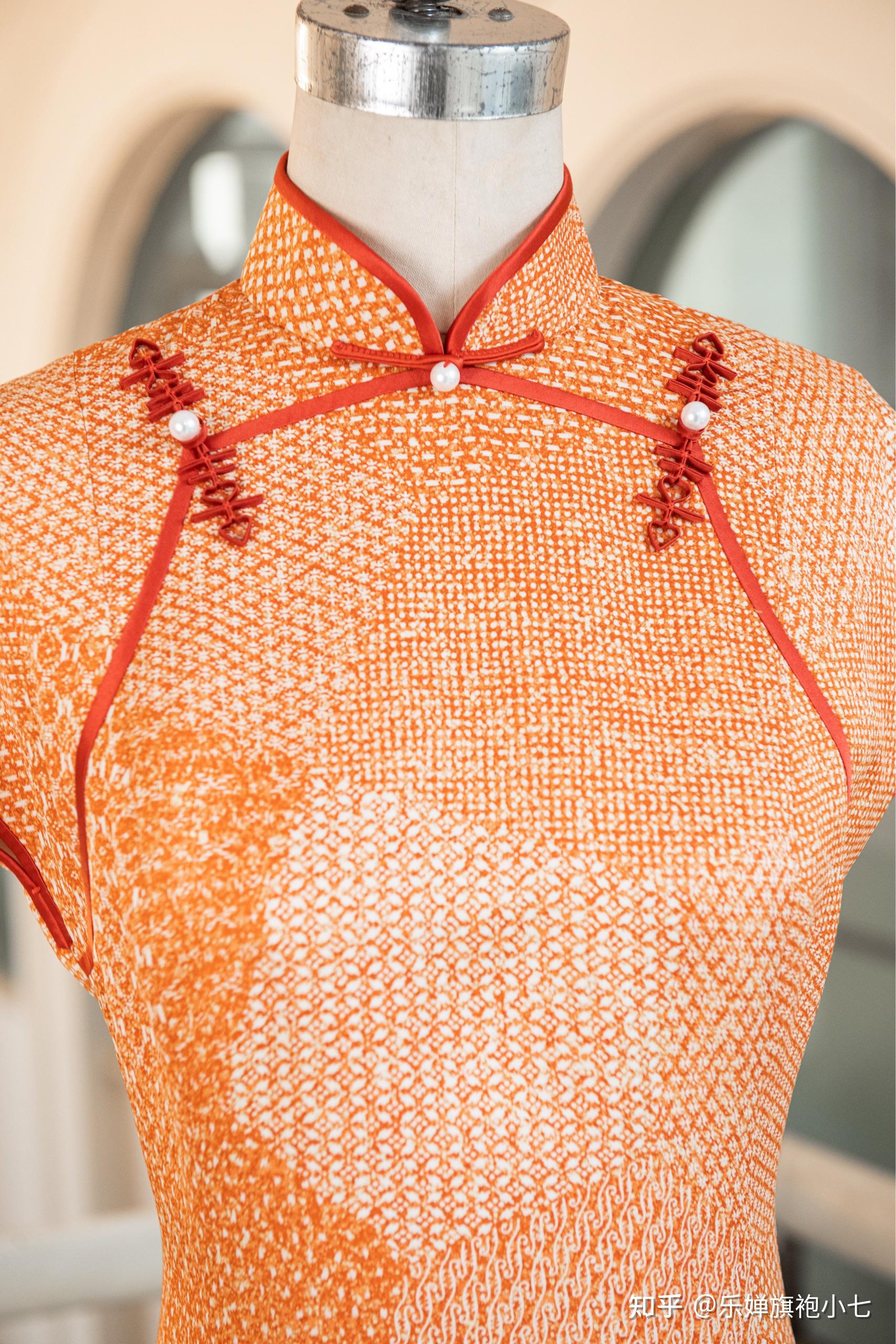 旗袍的襟形能影响脸型?乐婵小课堂 - 知乎