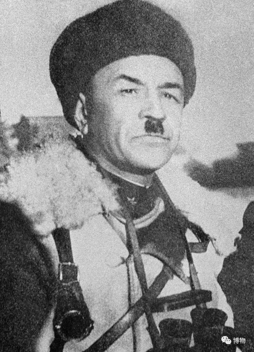 苏军英雄潘菲洛夫少校中国人的胡子标签国外流行大胡子,咱中国也有.