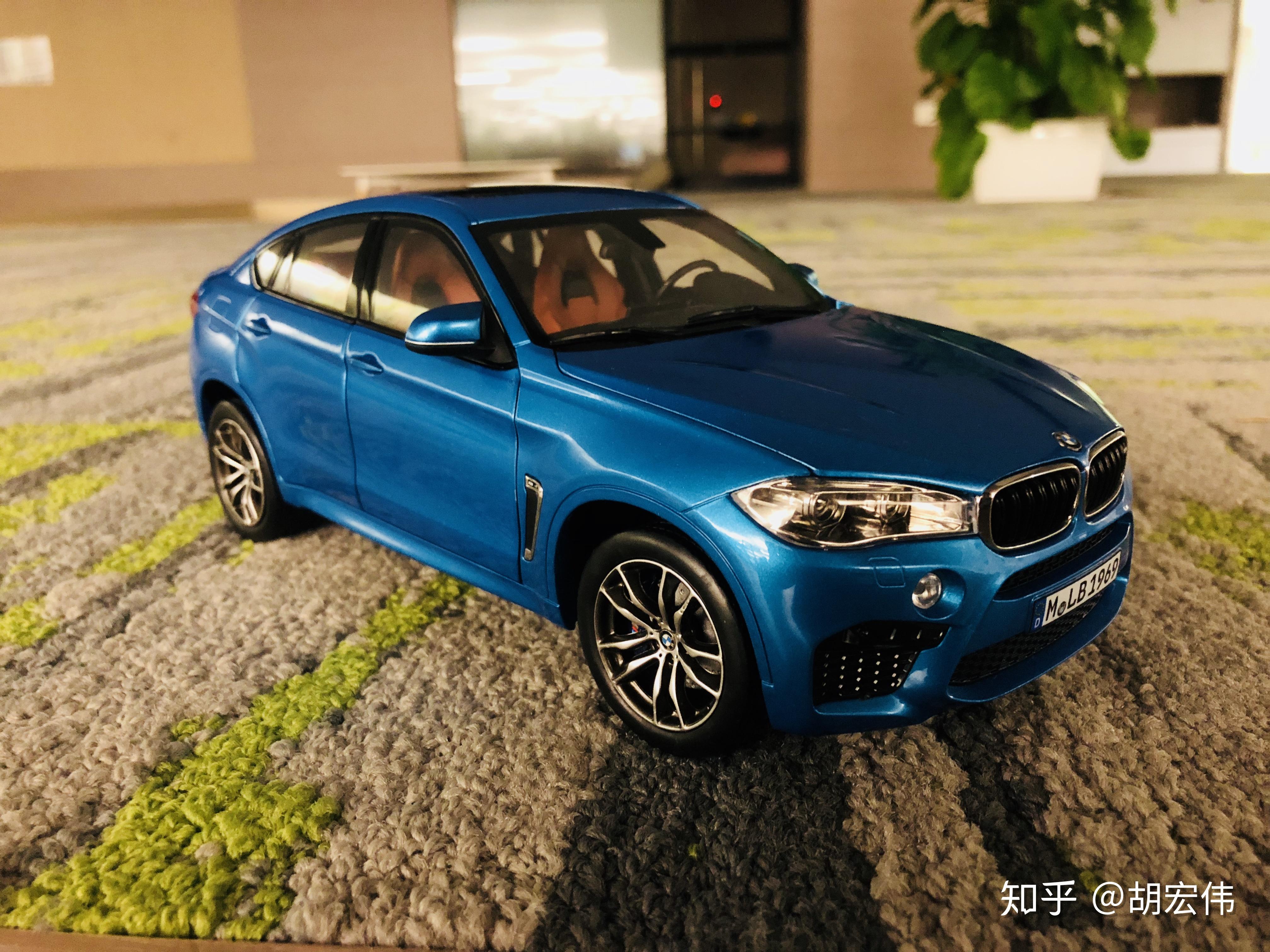 诺威尔norev宝马x6m长滩蓝