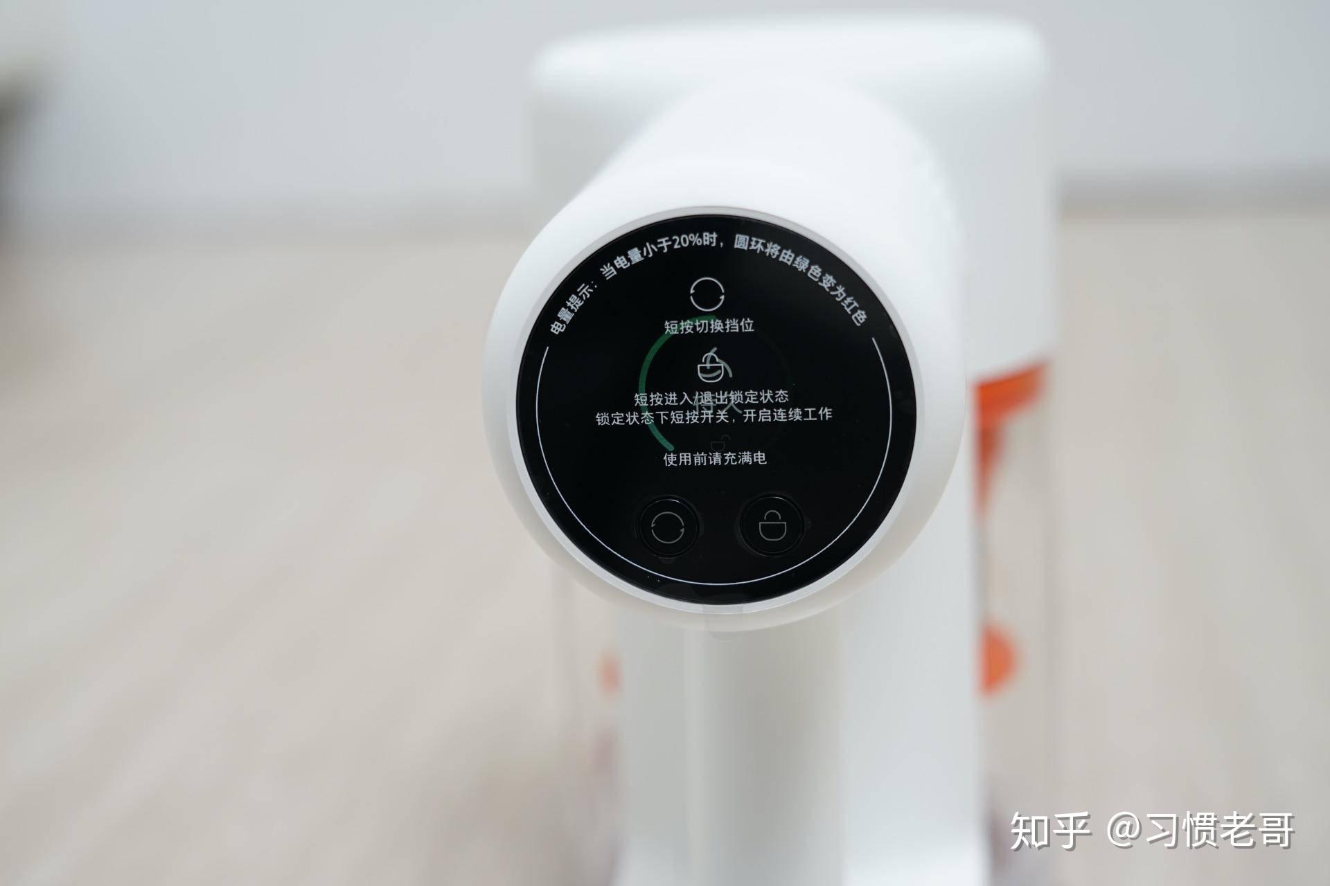 12.5万转高速马达大吸力,小米米家无线吸尘器k10吸尘器体验