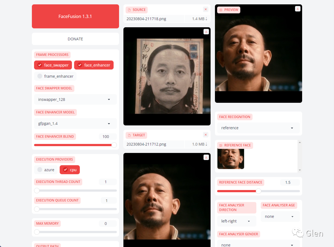  ai facefusion 