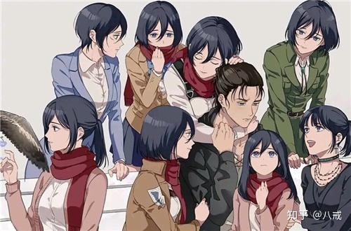 67艾伦三笠接吻