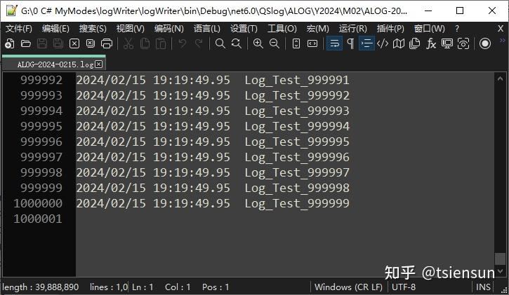Logwriter C# 日志输出(简单高效) - 知乎