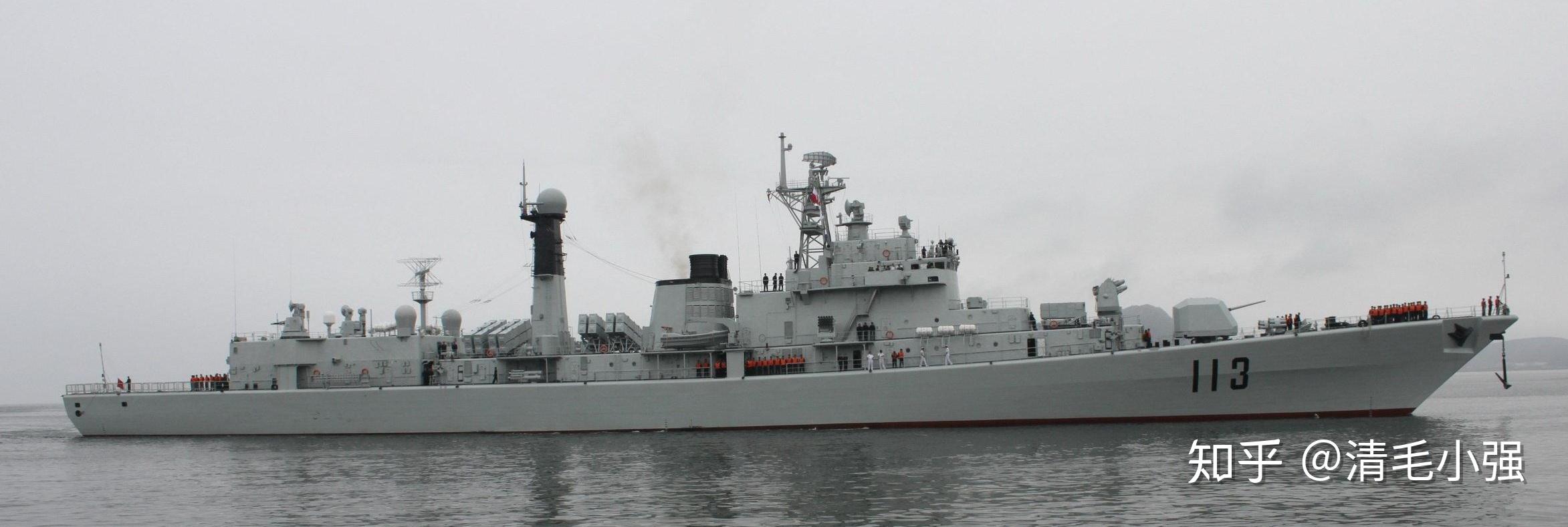 052型驱逐舰只建造两艘,即1994年服役的首舰112"哈尔滨"号和1995年