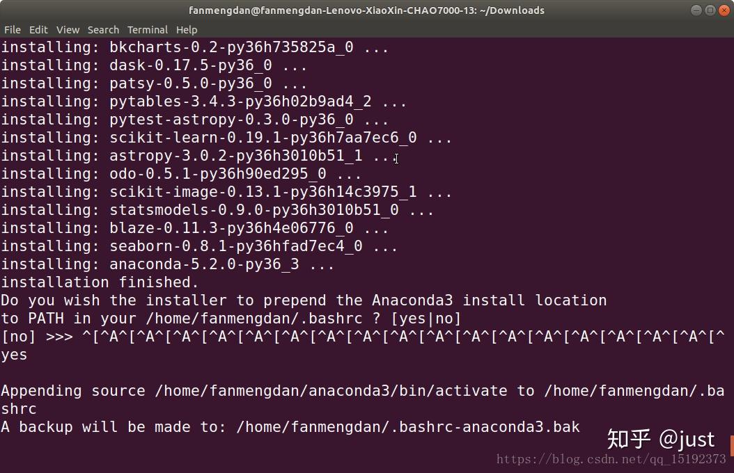 Ubuntu18 04 anaconda3 