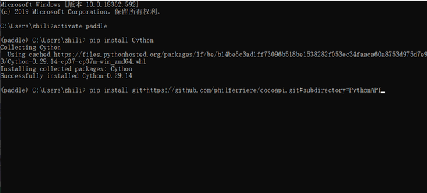 Install Cython Pip