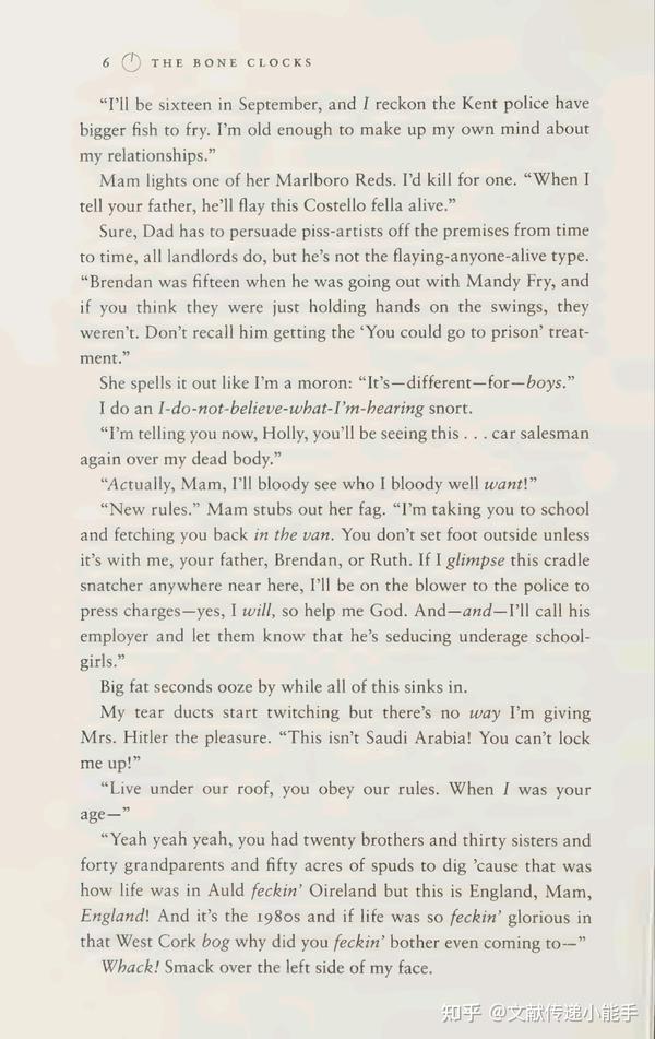 大卫·米切尔,骨钟,英文版,The bone clocks：a novel by Mitchell David 知乎