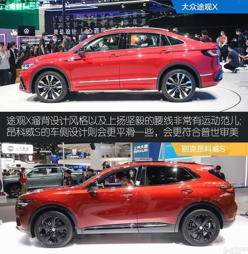 新晋合资suv翘楚对比大众途观x别克昂科威s