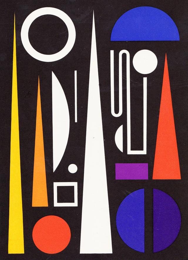 从印象派到立体派,用抽象表达内心的法国画家赫尔宾auguste herbin