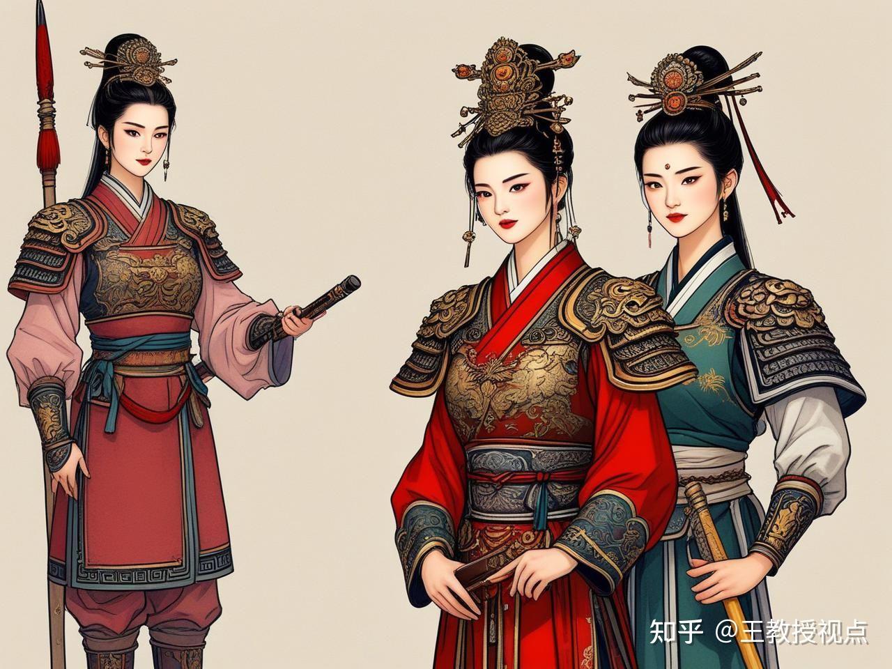 古代女将女帅:英姿飒爽之服饰风采 - 知乎