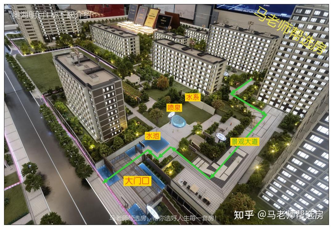 奥海明月洋房给去沙盘图我是个长情恋旧的人,这个房子买了,说不定就会