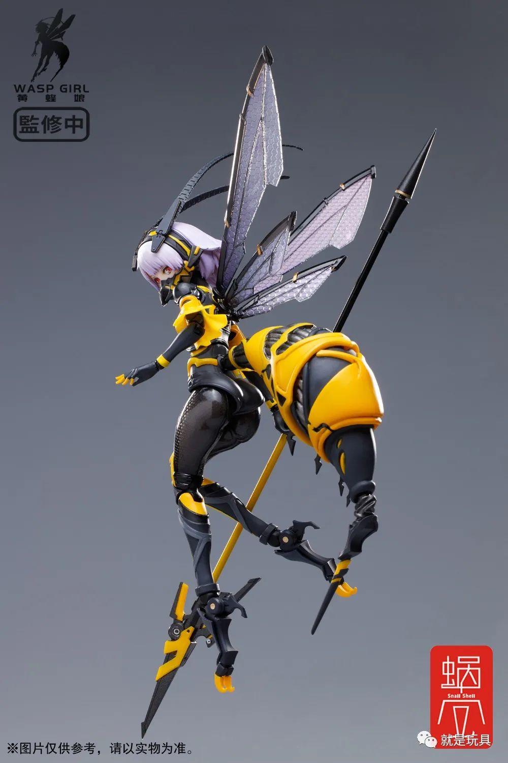 蜗之壳黄蜂妹嗡酱机娘动物娘的完美结合超惊艳