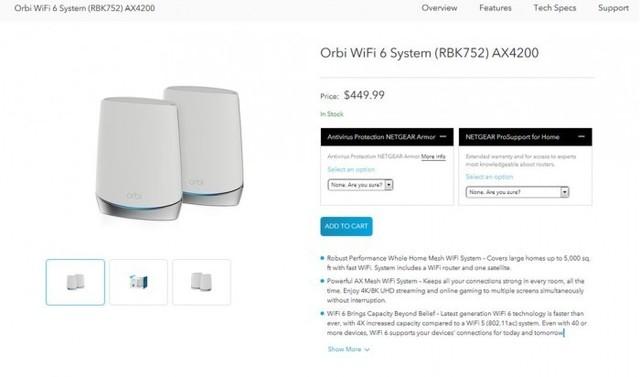 网件推出Wi-Fi 6三频Orbi mesh路由器 - 知乎