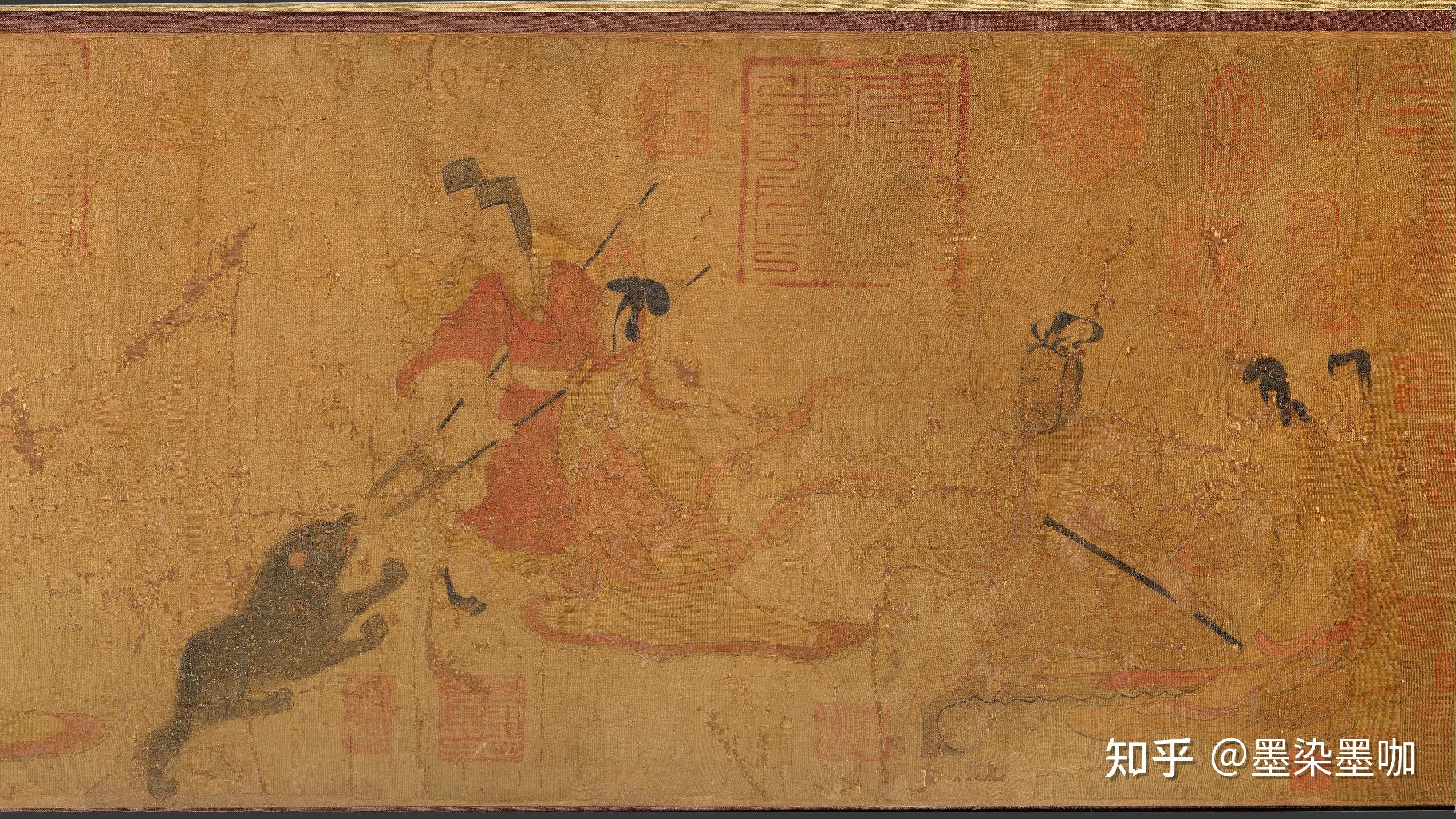 古代名画01: 顾恺之 《女史箴图》 - 知乎
