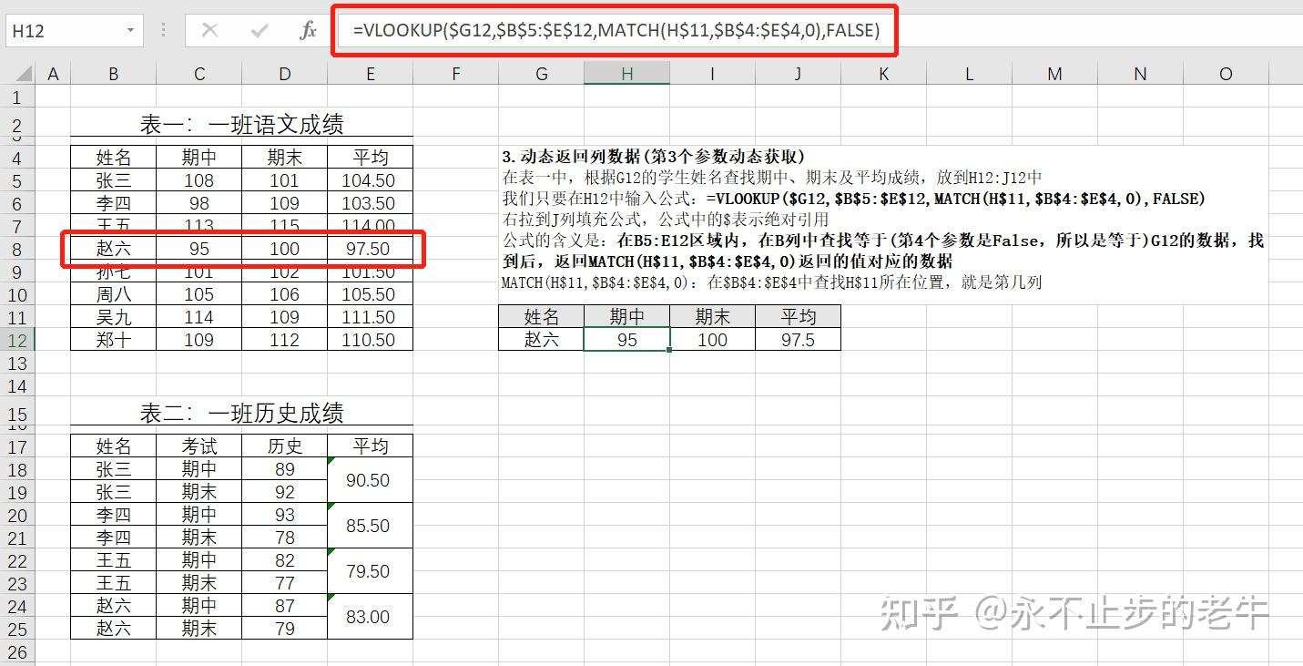 Excel vlookup 