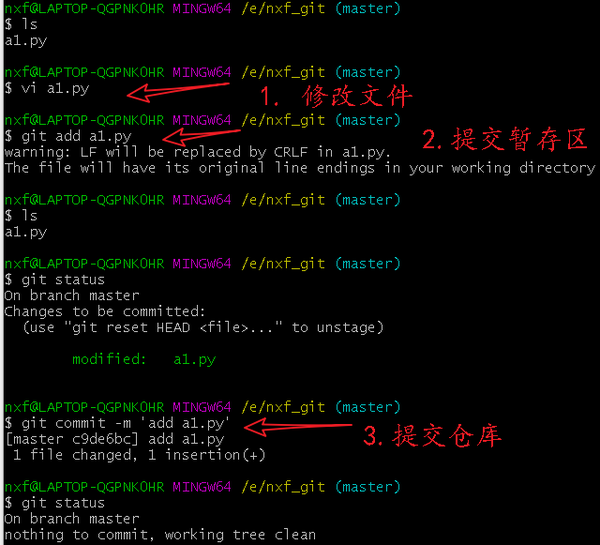 2.git安装和使用 2.git安装和使用