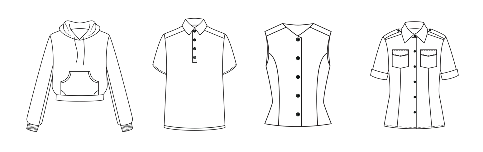 服装廓形类别 - 知乎