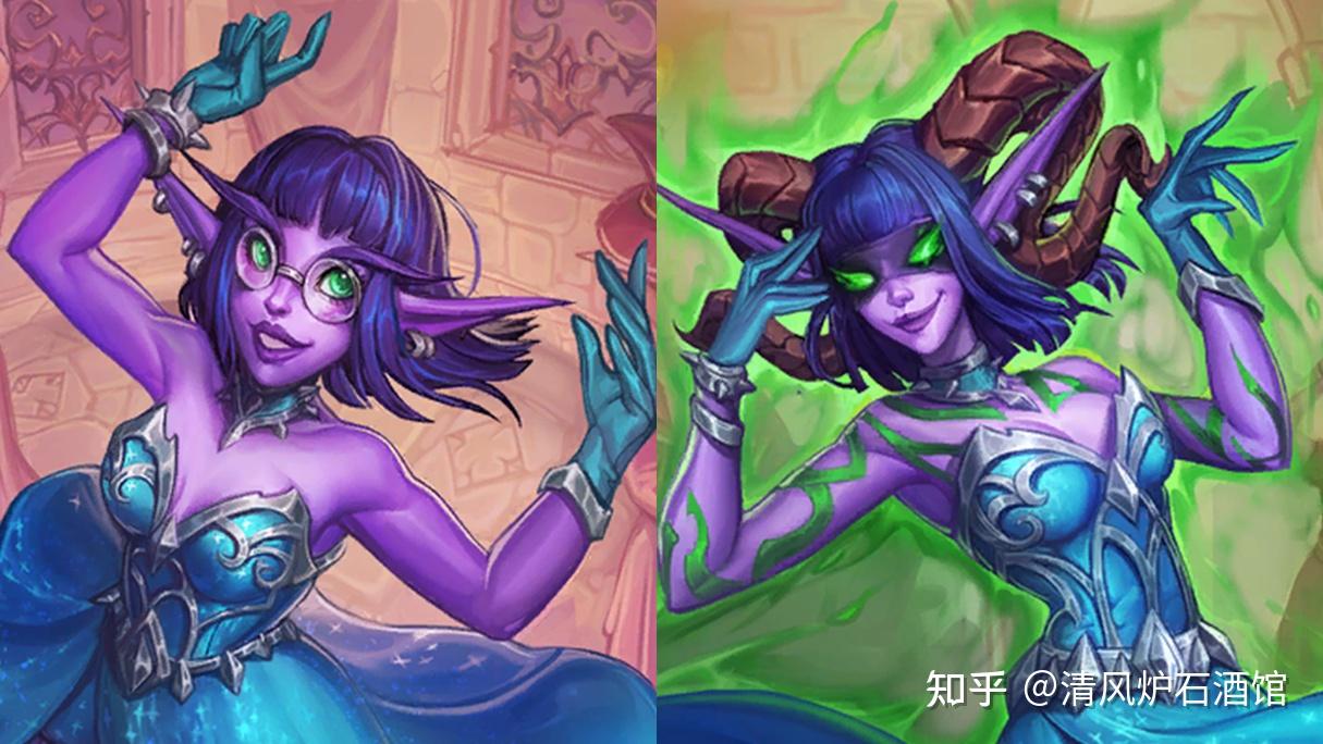 炉石传说新皮肤大赏,法师化身鱼人吉安娜,这下真是大海的女儿了