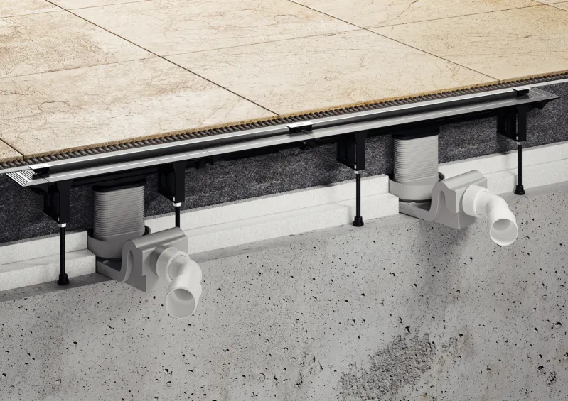 因此,同层排水系统的地漏必须要选择配置有存水弯的产品.