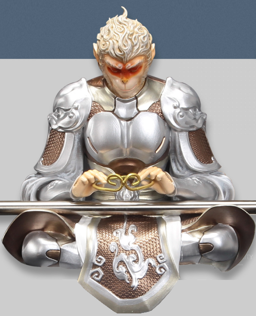 斗战圣佛喷绘与浮雕幕墙艺术的结合