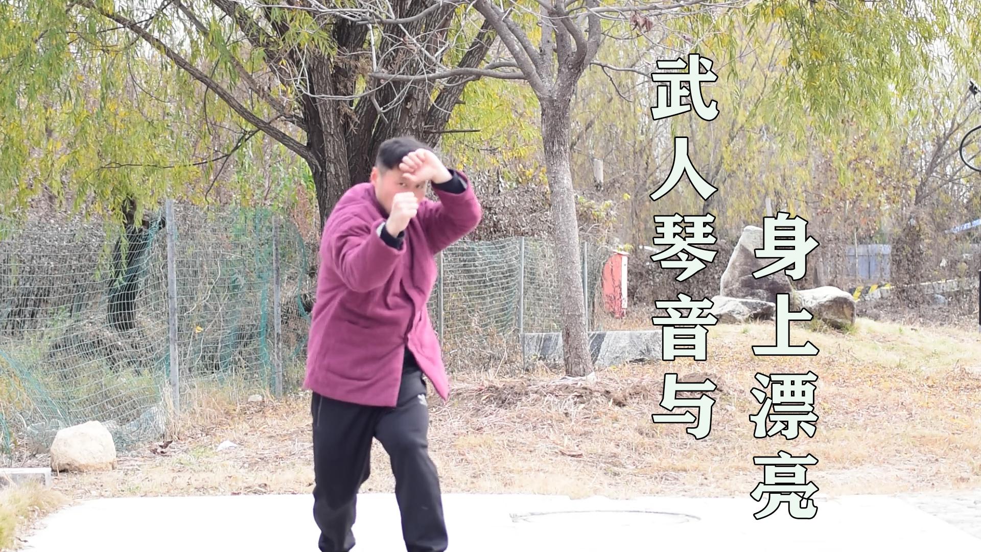 庞超老师喜欢的形意拳三体式2靳云亭与褚桂亭前辈