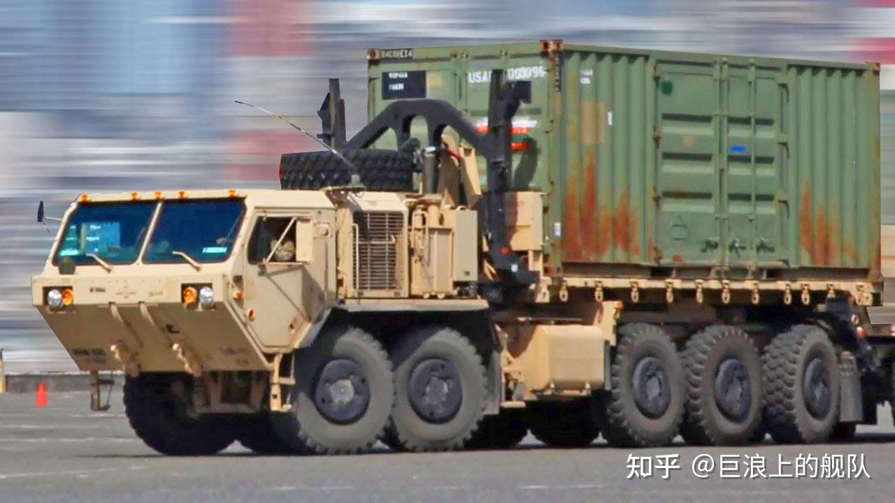 美国 海军陆战队10x10 lvsr 重型军用后勤车辆