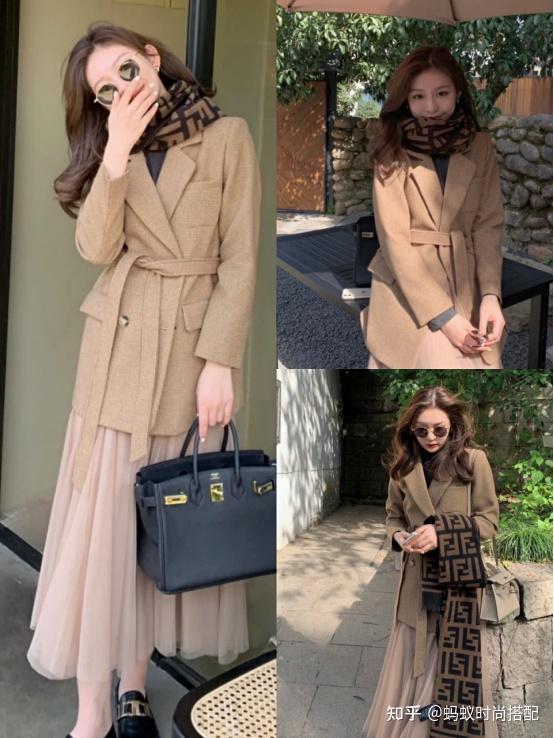 冬天穿纱裙太美了几组仙气飘飘还保暖的搭配法做温暖的小仙女