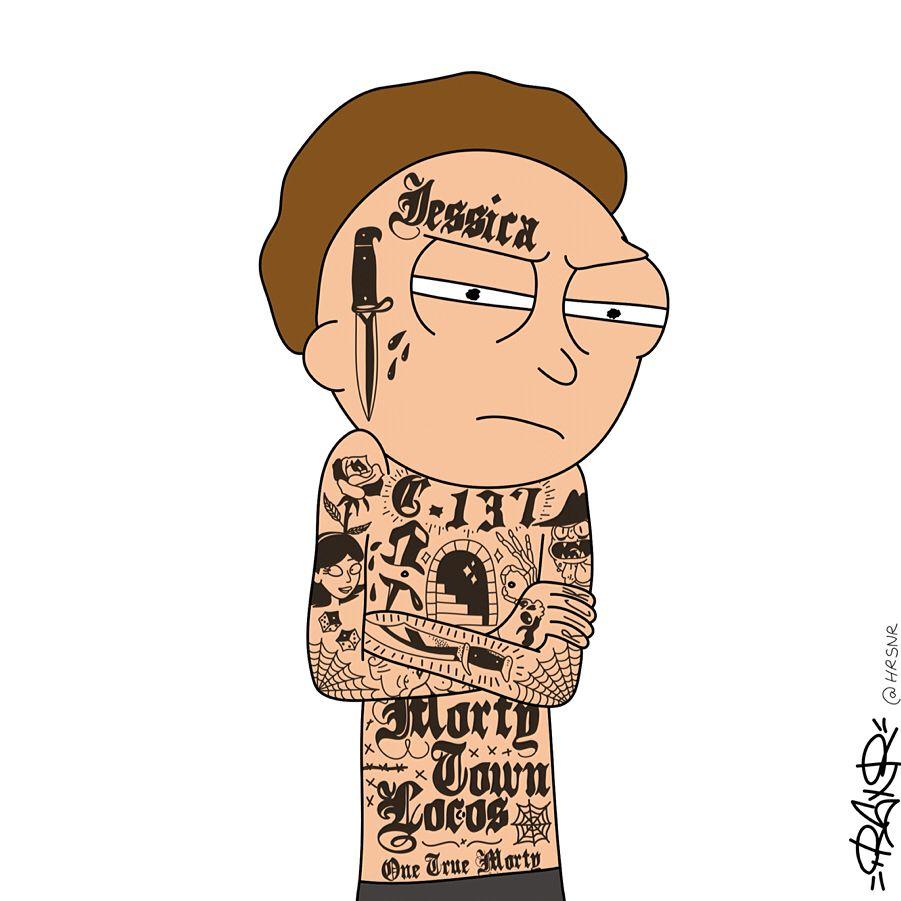 (rick and morty) 作头像的大多是拿莫蒂而不是瑞克作为头像?