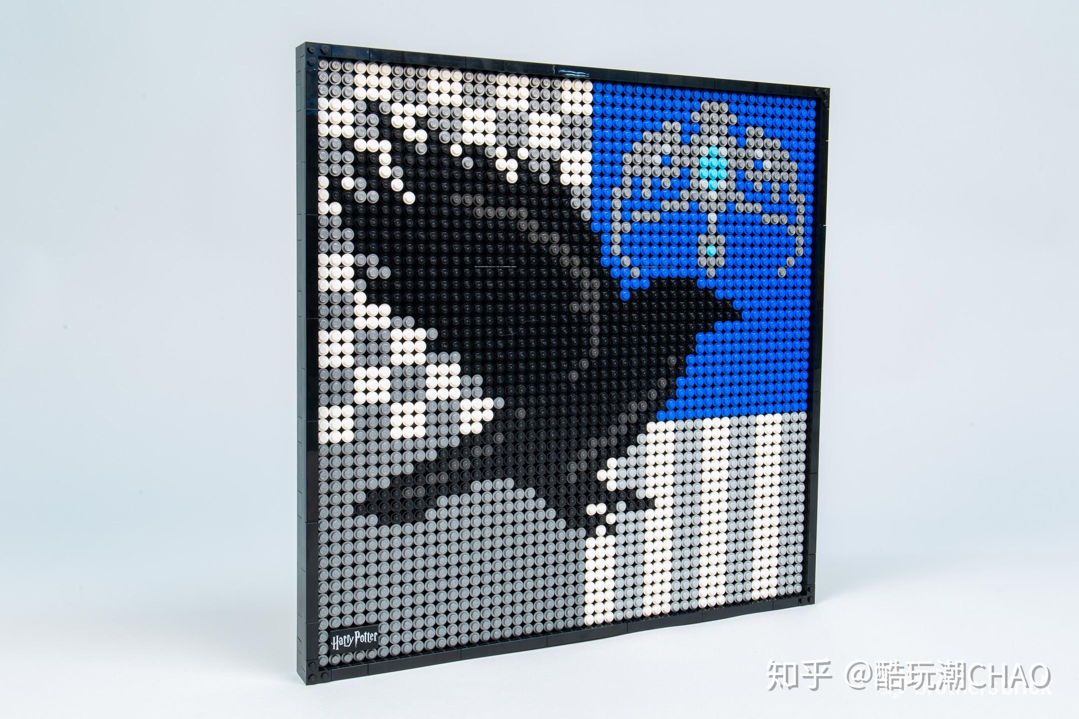 乐高艺术生活套装31201哈利波特霍格沃兹院徽开箱评测