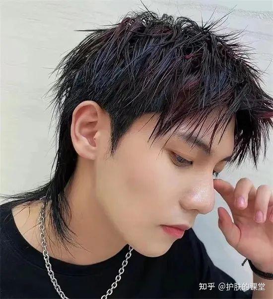 超帅鲻鱼狼尾发,型男必剪发型! - 知乎