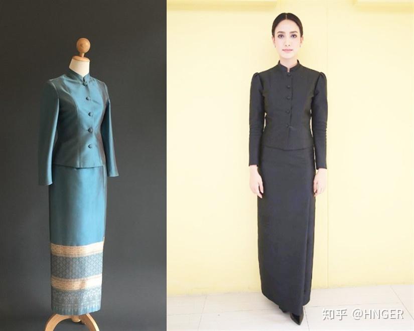 身穿御赐服的各国领袖泰国的国服名叫"帕叻