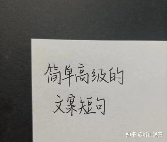 小众惊艳文案——一看就要复制的神仙句子 - 知乎