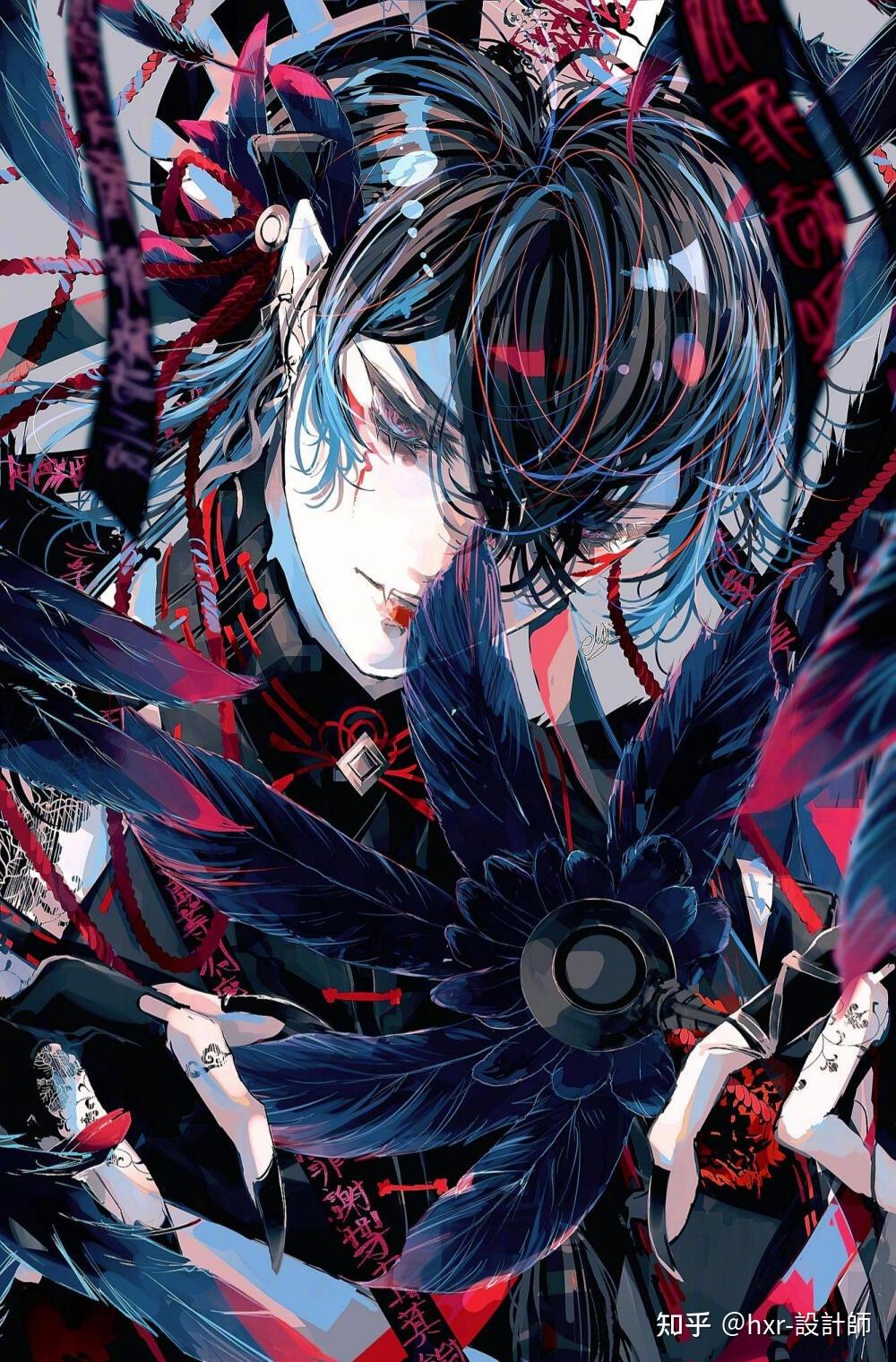 插画分享独特的画风日本超人气画师malbeni作品