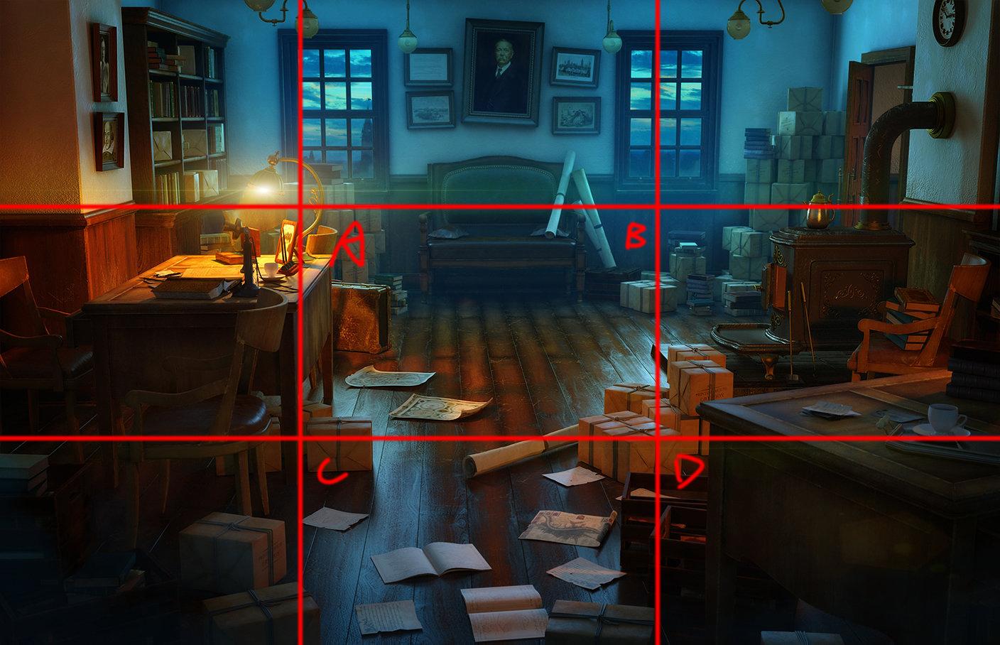 构图分析练习一